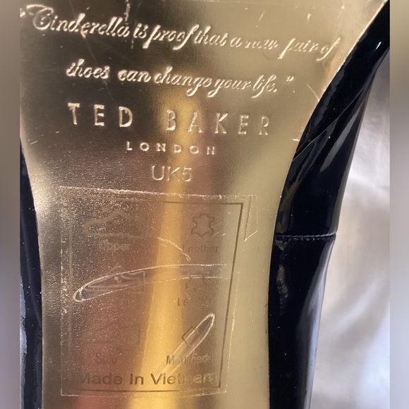 Ted Baker London SVANA 3 Patent Peep Toe Heel - Picture 3 of 7